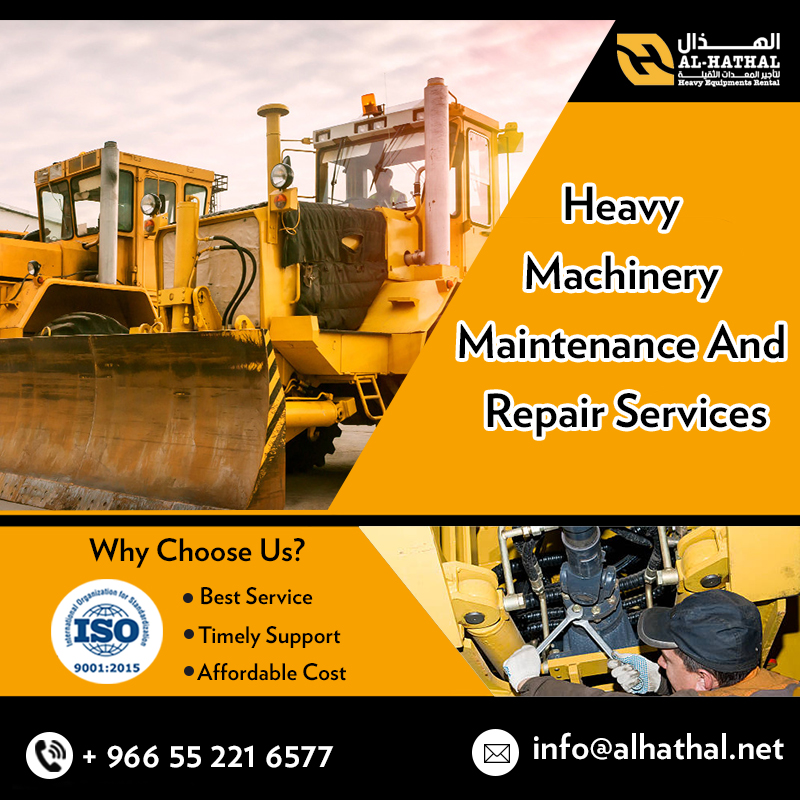 heavy machinery maintenance and repair services