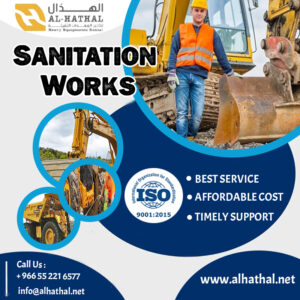 sanitation works-heavy equipment company