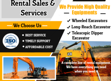 heavy equipment rental services