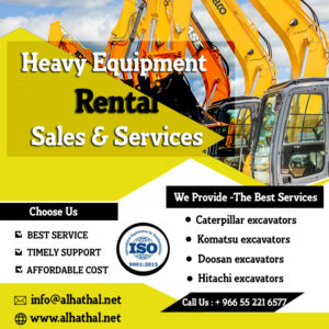 heavy equipment rental sales and services