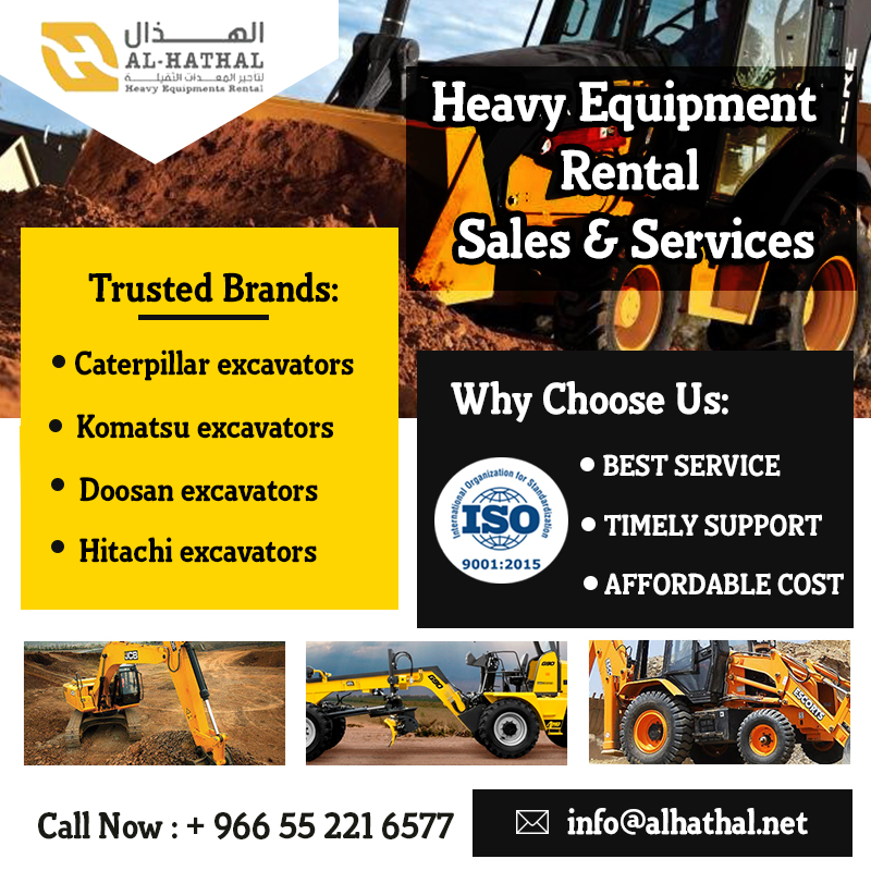 heavy equipment rental sales and services-alhathal