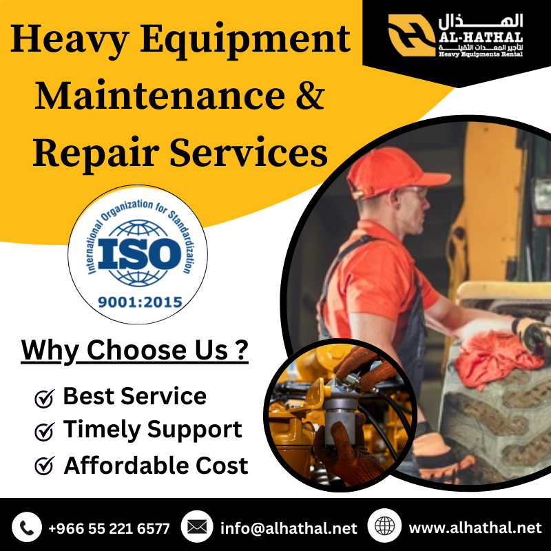 Heavy Equipment Maintenance & Repair Services