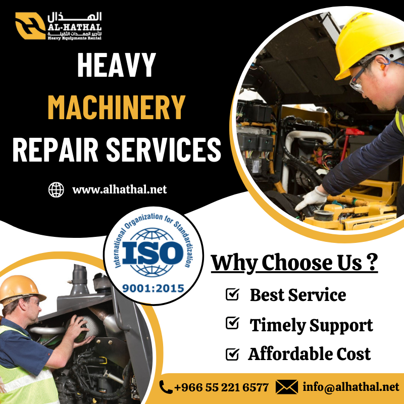 Heavy Machinery Repair Services