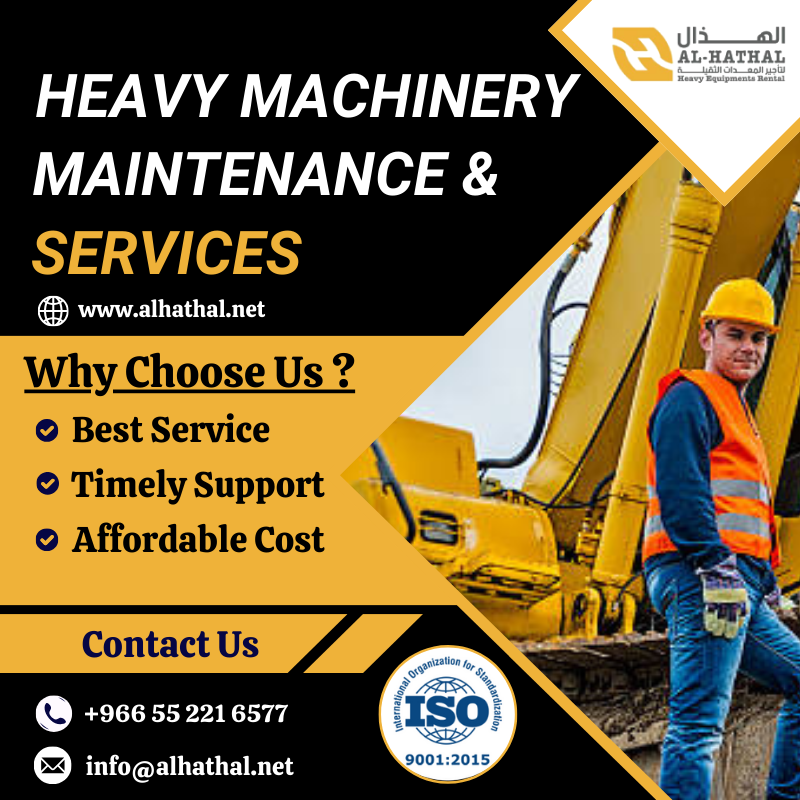 Heavy Machinery Maintenance & Services