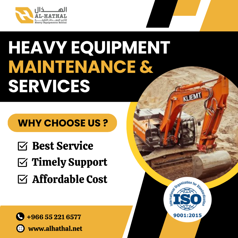 Heavy Equipment Maintenance & Services