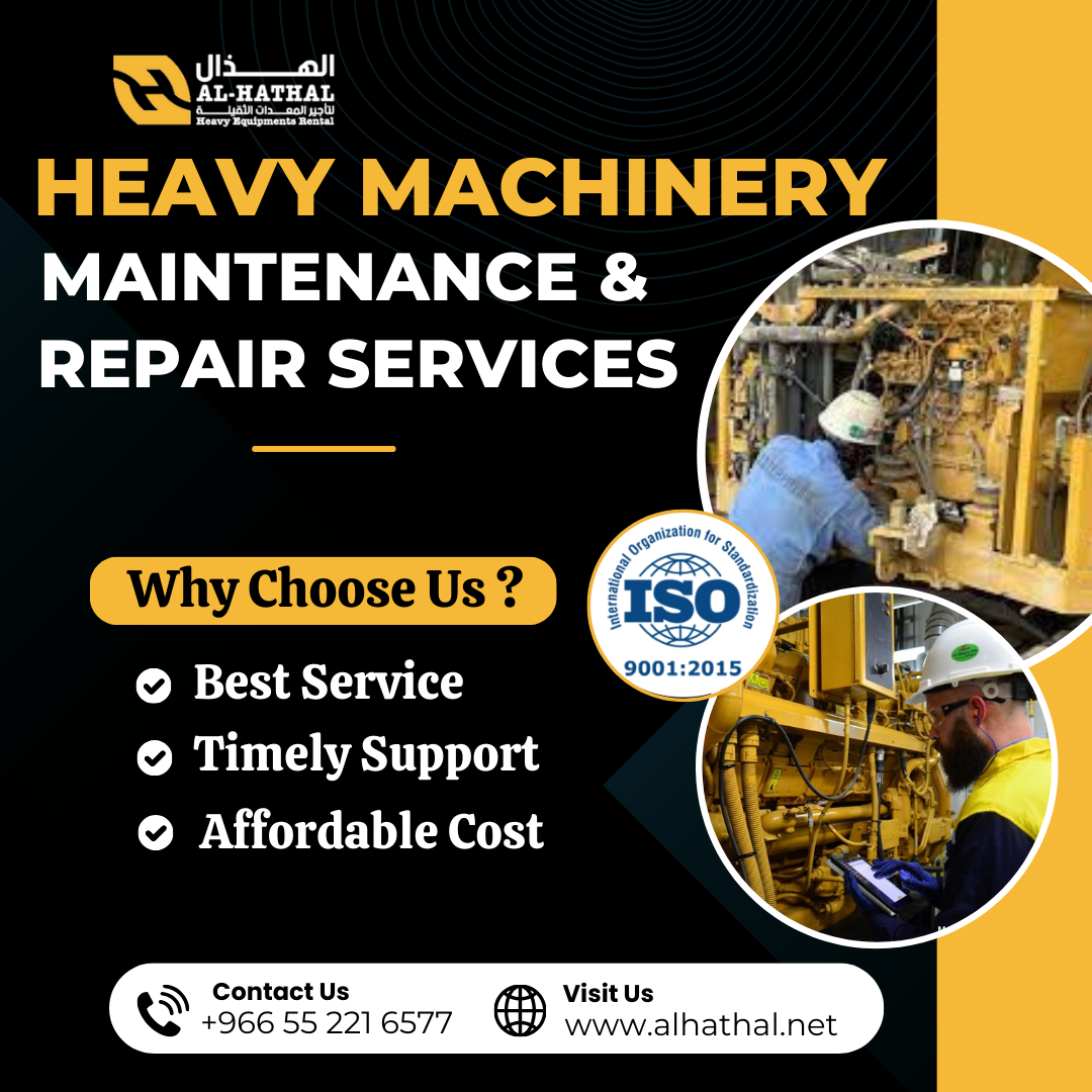 Heavy Machinery Maintenance & Repair Services