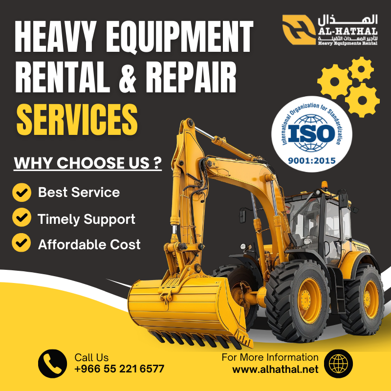 Heavy Equipment Rental & Repair Services