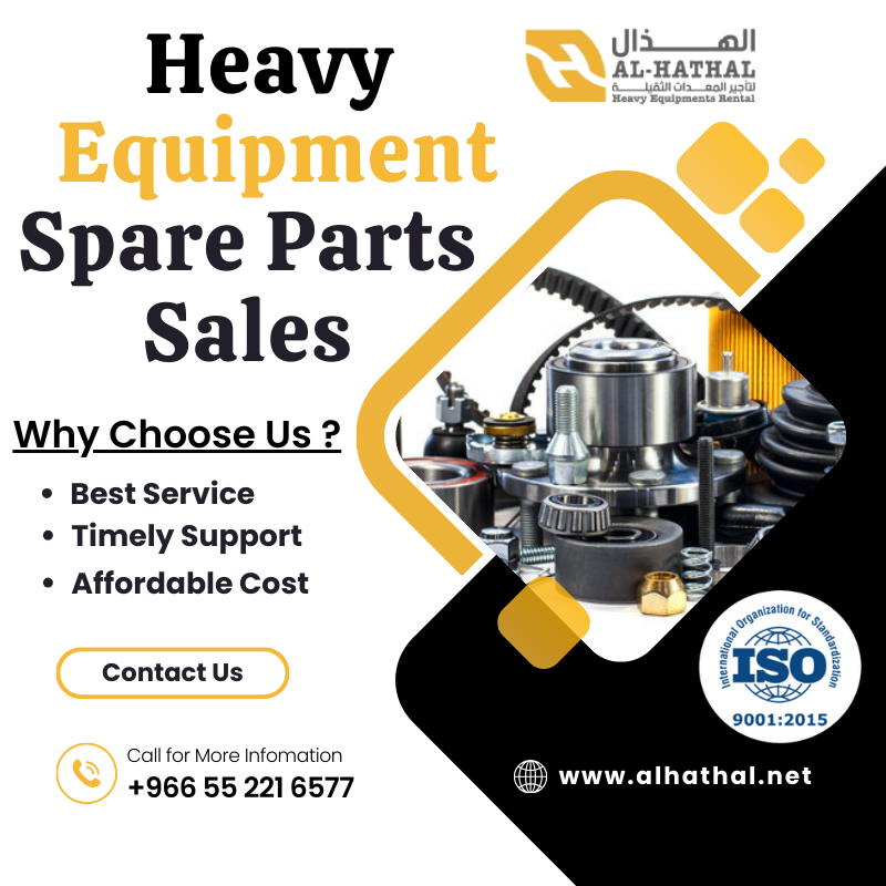 Heavy Equipment Spare Parts Sales