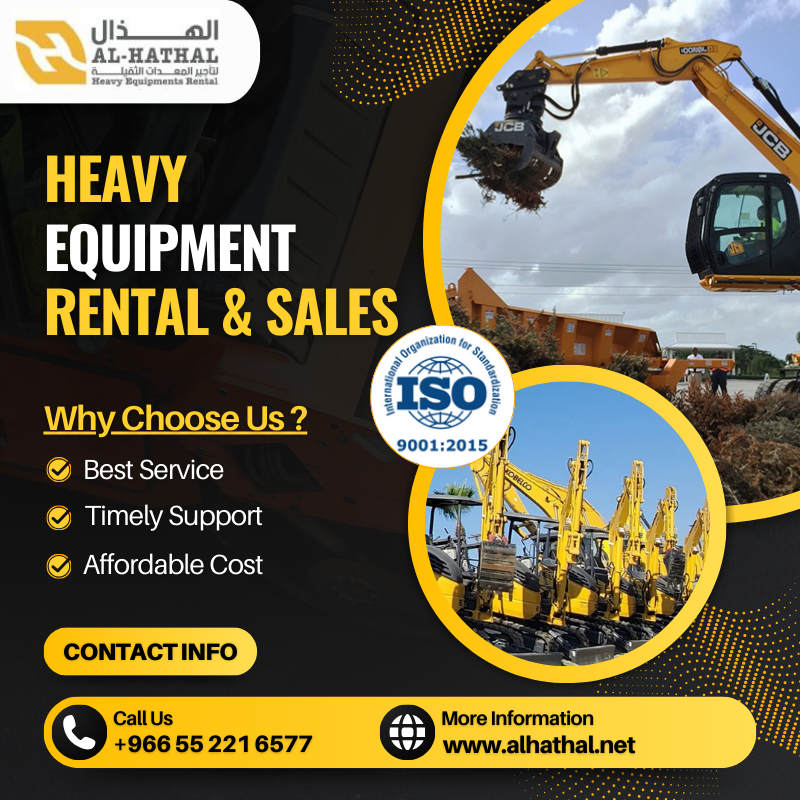 Heavy Equipment Rental & Sales